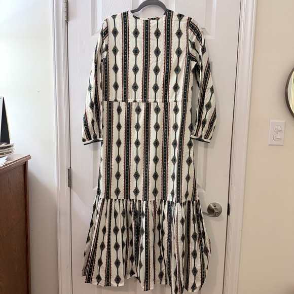 Olivia James Lydia dress Apache stripe sz XS - Picture 2 of 7